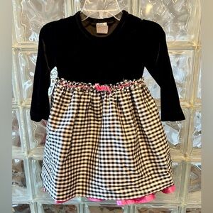 Peaches And Cream Christmas/Holiday Dress-size 4T